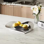 【ins現代簡約風】 I’mhome在家生活好物—不鏽鋼裙邊果盤 Skirted fruit plate