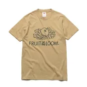 Fruit of the loom『經典LOGO T』水果牌 卡棕.白.亮粉.桃紅.丈青 台灣總代理