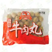 (店+)【大欣亨】紅龍冷凍全熟牛肉丸（含肉率80%以上）【每包500公克約33粒裝】B002042