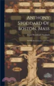【三民網路書店】Anthony Stoddard Of Boston, Mass: And His Descendenrts: 1639-1873 作者：Elijah Woodward Stoddard
