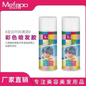角色扮演頭髮一秒改色一次性染髮噴霧染髮劑奶奶灰可洗掉臨時男士女士彩噴遮蓋 快速染 臨時染髮 暫時性染髮假頭髮改色挑染噴霧