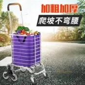 廠家直銷🎉菜車小拉車 家用購物車 爬樓手推車 折疊車推車 手拉車推車 老人拉桿車 購物手拉車 便攜收納拖車 多功能推車