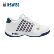 【京站i購物】【K-SWISS】經典運動鞋 EADALL 休閒 男鞋 白藍紅色(01353-173-M)