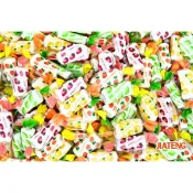 【吉嘉食品】友賓 綜合水果風味牛奶軟糖(雙捲) 300公克 600公克,水果知心軟糖,水果軟糖