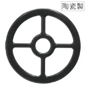 又敗家@日本富士琺瑯五德FUJIHORO瓦斯爐用爐架高鍋架GT-14(陶瓷製;適四爪&六爪爐具)卡式爐輔助盤 適放小鍋具小水壺 亦適登山露營用
