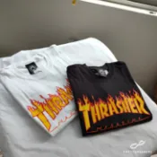 PS中壢 Thrasher Magazine Flame Logo T 美板 火焰 滑板