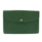 【DOKODEMO】二手LOUIS VUITTONMontaigne 27 Second Bag，M52654，Epi 皮革，婆羅洲綠，1992 年，綠色，8912V.I，A5，按扣，男女通用