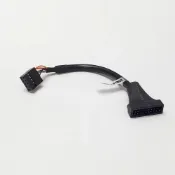 (店+)USB 3.0公轉2.0母主機板線 機箱前置USB3.0轉USB2.0轉接線 機殼線 20針轉9針