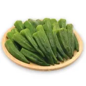 【田食原】IQF新鮮冷凍秋葵 500gX8包 (加熱即食 輕食沙拉 健身餐 新鮮素食 冷凍蔬菜)