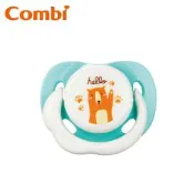 【現貨附發票】 Combi Smile 極淨日用安撫奶嘴(附蓋) S 甜藍熊｜安撫奶嘴｜日用奶嘴｜幼兒奶嘴