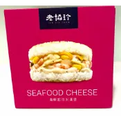 好市多購 老協珍 冷凍海鮮起司米漢堡/冷凍壽喜燒豬肉米漢堡195公克X10入