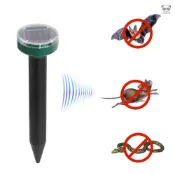 太陽能超音波驅鼠器 環保無毒 （內置電池）圓形小號
