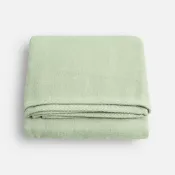 (店+)【HOLA】PALETTE今治純棉紗布浴巾60x120 青草綠