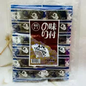 日韓小潼 聯華食品 松戶味付海苔 日本根津商事監製 單一小包裝 100入｜全店$299 全家取貨免運｜滿額折500｜APP下單最高賺19%點數⚡