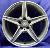 5孔112 美國製 18吋賓士BENZ W205 AMG原廠前後配鋁圈【益和輪胎】