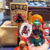 行天宮 關聖帝君 過爐開光🙏🏻2026年泉州文創七步蓮正版泉州關帝廟文創關帝聖君關公手辦擺件賽博手辦 RLMP