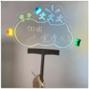 【客製化&可開統編】【熒光棒】 訂製 可手寫手舉燈牌 led發光燈牌 生日快樂廣告牌 diy 訂製 亞克力活動手拿手燈