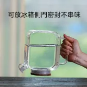 (店+)熱賣【玖品甄選】冰箱冷水壺耐高溫冷泡壺玻璃涼水壺家用儲水密封夏天飲料食品級