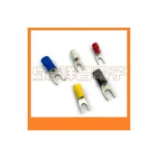 (店+)1.25到5.5 Y型端子 U型 叉形 開口端子 有絕緣 加護套 半絕緣端子 壓接端子 壓著端子 端子套管