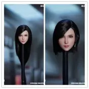 特價SUPER DUCK  1/6 SDH032 女兵人植發頭彫  女頭彫