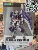 中古現貨 萬代 METAL BUILD MB 鋼彈00 七劍 SEVEN SWORD 展櫃拆擺回盒 配件說明書