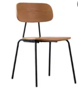 帝國精品家具企業有限公司 《Chair Empire》CH130北歐曲木餐廳椅/曲木北歐休閒椅/曲木靠背椅/北歐曲木休閒椅/曲木椅/北歐復古曲木多層板椅/網美咖啡店造型餐椅/北歐簡約風格餐椅/學生餐廳椅/餐椅/宿舍書桌椅