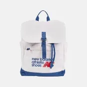 【NEW BALANCE】Canvas Backpack 後背包 運動包 白藍(LAB51500SET)
