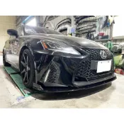 現貨 Lexus IS IS250 直上 鋼琴烤漆黑 圓頭版 前下巴 前鏟 前定風翼 前擾流板 下擾流板 保險桿 改裝