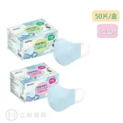 MOTEX 摩戴舒 幼幼 兒童 C型口罩 藍色 50片/盒  【立赫藥局】