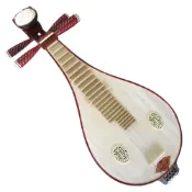(店+)柳琴 網音樂城 張長合 柳葉琴 銅品 紅木 小琵琶 Liuqin (贈 琴盒 調音器 教材 )
