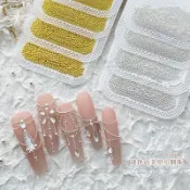 🚚台灣出貨🚚 美甲小鋼珠閃耀裝飾貼迷你小鋼珠美甲飾品0..8MM大小號尺寸套裝金