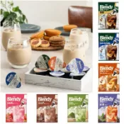 【貓咪姐妹】日本 AGF Blendy CAFE 咖啡球 抹茶拿鐵 焦糖瑪奇朵球 無糖咖啡球 微糖咖啡球 錫蘭紅茶