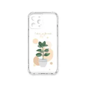 (店+)【TRON】iPhone 13 Pro Max 清新文青風格盆栽 四角防摔 軟殼 手機殼