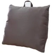 yixinju 宜欣居 叢林森巴*芋咖_多功能紓壓美腿三角大靠枕-58*58*28cm*1入/床頭靠枕/腰靠枕/抬腿枕/MIT台灣製【傢飾】