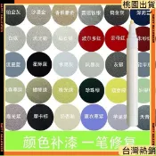 【賣場滿199出貨】汽車修復油漆筆顏色補漆筆銀色金色灰色修復筆刮痕神器筆