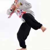 =樺仔本舖=兒童練習褲 小孩功夫褲 太極拳 透氣褲 武術褲 燈籠褲 瑜珈/禪坐/運動褲 休閒褲 學舞褲