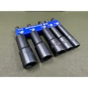82mm 中長套筒 電動套筒 起子套筒組 六角套筒5件組／GDR GSR 可參考【小鐵五金】