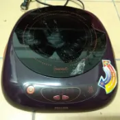飛利浦黑晶爐   hd4412 面板裂痕，功能正常，當零件機賣1000元