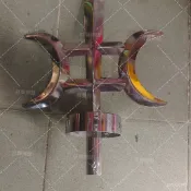 旂頭佛山醒獅頭排用品南獅牌頭擊舞龍舞獅醒獅道具醒獅旂架排頭擊