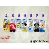 幼童童襪 兒童襪子 韓國🇰🇷襪子🧦 迪士尼童襪短襪 白雪公主 仙杜瑞拉 茉莉公主 愛麗絲 貝兒 艾莉兒