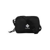 (店+)【Columbia 哥倫比亞】UU2768 哥倫比亞 TRAIL TRAVELER 1L 品牌Logo標識 織物 單肩包 男女同款情侶款 黑色