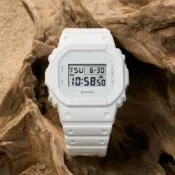 CASIO 卡西歐 G-SHOCK 經典 DW-5600系列電子錶 開學換新季 送禮推薦-白色 DW-5600WW-7