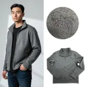 【The North Face】北臉 耐磨 透氣 刺繡logo The north face 深灰 TNF 無帽 外套(無帽外套9233CS1)