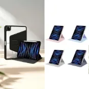(店+)【山水之寶】OPPO Pad 3、OPPO Pad 2（11.6吋）平板套 清透款360度可旋轉內置筆槽平板保護殼