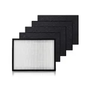 【RENZA】適用Honeywell HAP-16600-TWN 空氣清淨機 大台(HEPA濾網+活性碳濾網 濾芯)