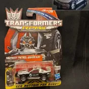 B-6 櫃 ： 2009年 BARRICADE 判官 金屬卡車 變形金剛 TRANSFORMERS RPMS 　天母