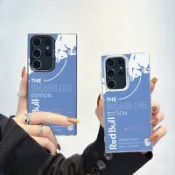 海藍牛牛 英文 浮雕 手機殼 保護套 小米 17 15 14 ULTAR 13 PRO MAX 紅米NOTE14 14C