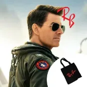 【RayBan 雷朋】阿湯哥 捍衛戰士限定款太陽眼鏡 RB3025 W3400 58mm 金框墨綠鏡片 公司貨(贈RAYBAN托特包)