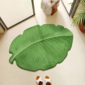 🔥好物推薦🔥可定製【硅藻土地墊】衛生間門口吸水地墊芭蕉葉硅藻泥浴室地墊淋浴房洗手臺速幹防滑墊 PRFW
