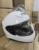 限時下殺 #頭盔 shoei z7 亮白 全盔 摩托車頭盔國產四季通用。都是現貨秒發！【頭盔全部為實物拍攝，所見即所得，